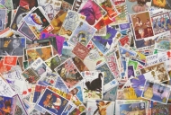 Great Britain 1,000 different Stamps