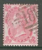 1862 3d Carmine on Thick Paper SG 77b I.F   A Very Fine Used example. Cat £475