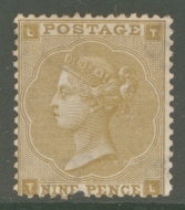 1862 9d Bistre SG 86  A Superb Fresh M/M example with Deep colour. Unfortunately nibbled perf at bottom going into design. Cat £5,800  A great spacefiller