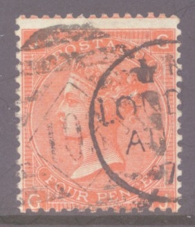 SG 94 4d Vermilion Plate 12