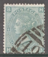 SG 117 1/- Green Pl 6