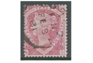 1870 1½d Rose SG 51 Plate 3 Lettered N.D. A Fine Used example cancelled by a CDS. Cat £75