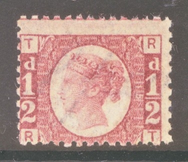 1870 ½d Rose Red SG 48 Plate 15  A Superb Fresh U/M example