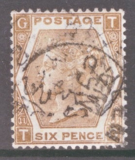 SG 122b 6d Chestnut Plate 11