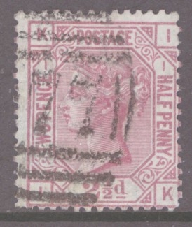 SG 138 2½d Mauve On Blued Paper Pl 1