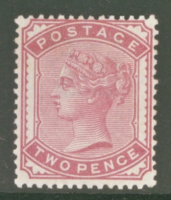 1880 2d Deep Rose SG 168a An extra Fresh Lightly M/M example. Cat £375