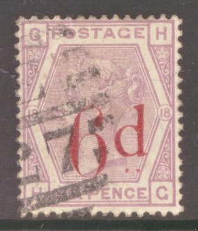 SG 162 6d on 6d Lilac