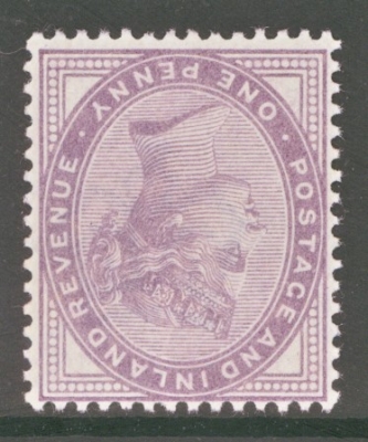 1881 1d Lilac with Inverted Watermark SG 172wi  A Fresh U/M example