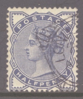 SG 187 ½d Blue