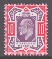 1902 10d Slate Purple + Carmine SG 255  A Superb Fresh U/M example