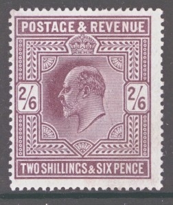 1911 2/6 Dark Purple SG 317 A Fresh M/M example