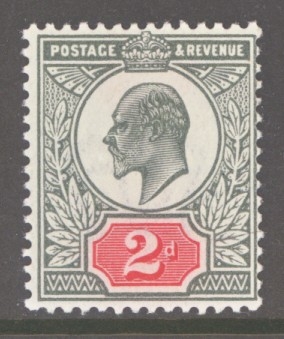 1911 2d Grey Green + Bright Carmine SG 292  A Superb Fresh U/M example