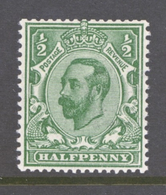 1911 ½d Bluish Green Die B SG 326 A Superb Fresh U/M example with RPS Cert 