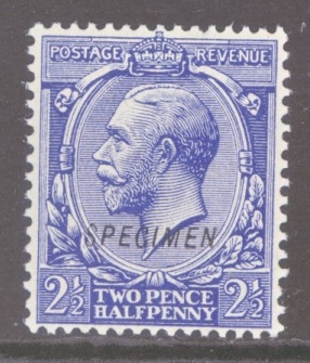 1912 2½d Blue  SG 372s Overprinted Specimen Type 23  A Superb Fresh lightly M/M example