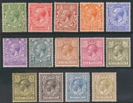 1912 Royal Cypher Set of 14 U/M