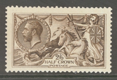 1913 2/6 Sepia Brown SG 400 A Superb Fresh Well Centred U/M example