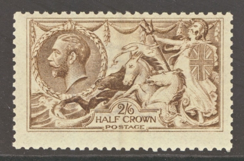 1915 2/6 Dark Brown  SG 405 SG Spec (4)  A Superb Extra Fresh U/M  example