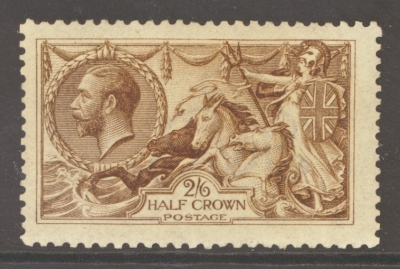 1915 2/6 Deep Yellow Brown  SG 405 SG Spec N64 (1)  A Superb Fresh U/M example. Cat £680