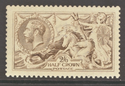 1915 2/6 Grey Brown  with Very Worn Plate SG 407 SG Spec N64 (6)  A Superb U/M example.