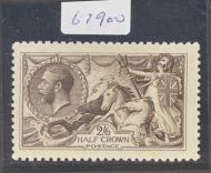 1915 2/6 Blackish Brown SG Spec N64 (14) A Superb Fresh U/M example of this Difficult Stamp with BPA Certificate. Cat £2400