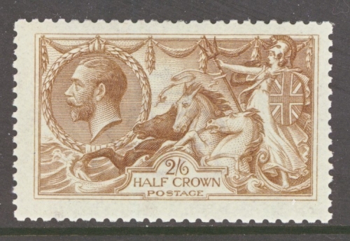 1915 2/6 Cinnamon Brown SG Spec N64 (9) A Superb Extra Fresh U/M example of this Difficult Stamp with Certificate. Cat £3750