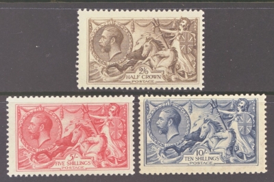 1918 Bradbury Seahorse Set M/M