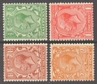 1924 ½d - 2d Variety Sideways Watermark SG 418a - 21b  A Superb Fresh U/M set