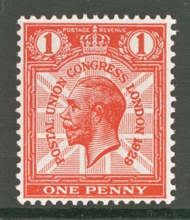 1929 1d PUC variety 1829 for 1929 SG Spec Ncom6f  A Fresh U/M example 