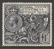 1929 PUC £1 VFU