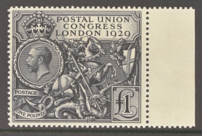 1929 £1 PUC SG 438 A Superb Fresh Well Centred U/M Marginal example