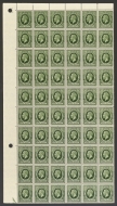 1934 9d Green SG 447 A fresh U/M Block of 60