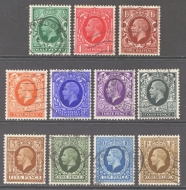 1934 Photo Set of 11 SG 439-49 