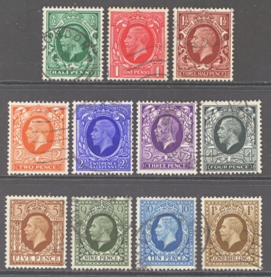 1934 Photo Set of 11 SG 439-49 