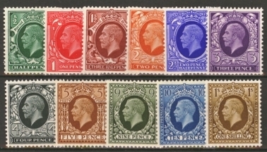 1934 Photo Set SG 439-49 Set of 11 - Fresh U/M