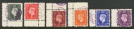 1937 ½d - 3d German propaganda Forgeries Cancelled 