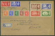 1951 Festival Sets for the 3 issues on a neat First Day Cover