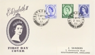 1952 Tudor 4d, 1/3 + 1/6 on illustrated FDC - Southampton FDI Cat £200+