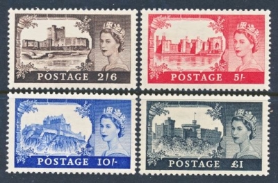 1955 Waterlow Set Of 4 U/M