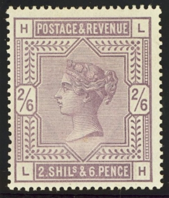 1883 2/6d Lilac SG 178. M/M