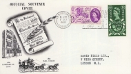 1960 GLO First Day Cover cancelled with Eastbourne Slogan cancel.