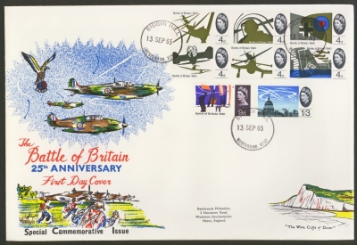 1965 Battle of Britain FDC with Biggin Hill CDS