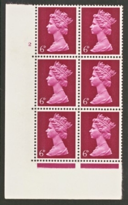 SG 736 6d Purple Cyl Block