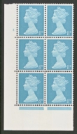 SG 739 8d Blue Cyl Block