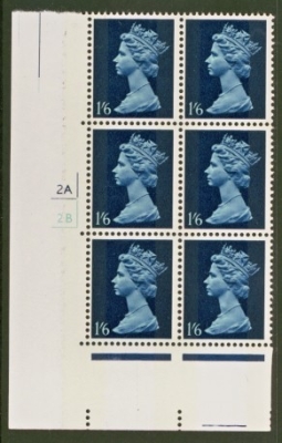 SG 743 1/6 Grey Green Cyl Block