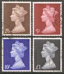 1969 Machin High Value set SG 787 - 790 Fine Used