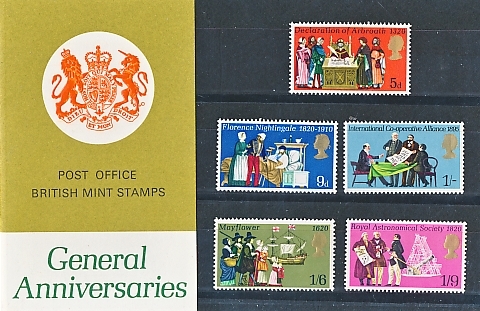 1970 Anniversaries