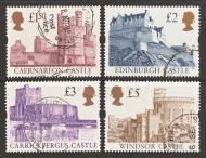 1997 High Value Castles set SG 1993 - 1996 Fine Used