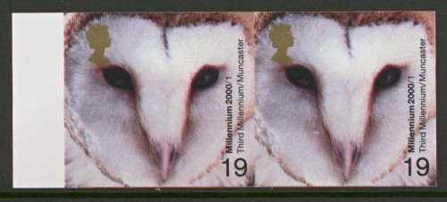 2000 19p Barn Owl SG 2125 Imperf Proof