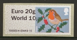 2012 Xmas Dual Value Euro 20g World 10g Type 2  SG FS53ca