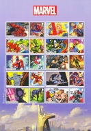 2019 Marvel Super Heroes Smilers Sheet of 10